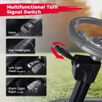 Golf Cart Upgrade Street Legal Headlight Kits Brake Turn Signal Tail Light Horn for Club detail view