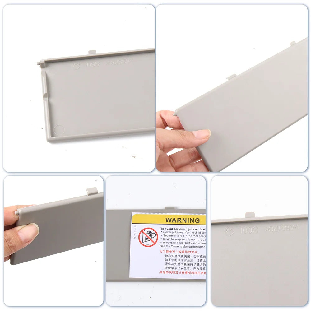 Car Slatted Sun Visor Vanity Mirror Cover for Volvo S60L 2014-2019 Makeup Mirror Interior Cover Replacement Parts 39822685