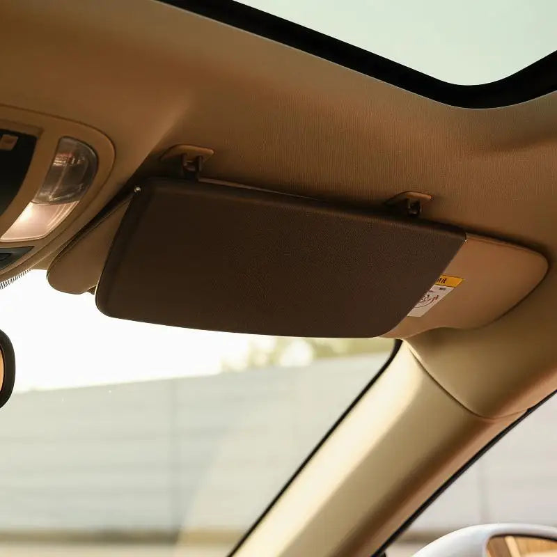 Car Interior Sun Visor Vanity Mirror Cover 1Pcs High Strength ABS Material Fit for 981 718 OEM 98173103136 Auto Modification