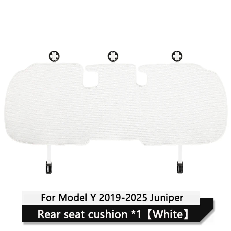 Tesla Model 3 / Y Juniper Ice Silk Seat Cushion Cover | Breathable, 2019–2026 alternate view