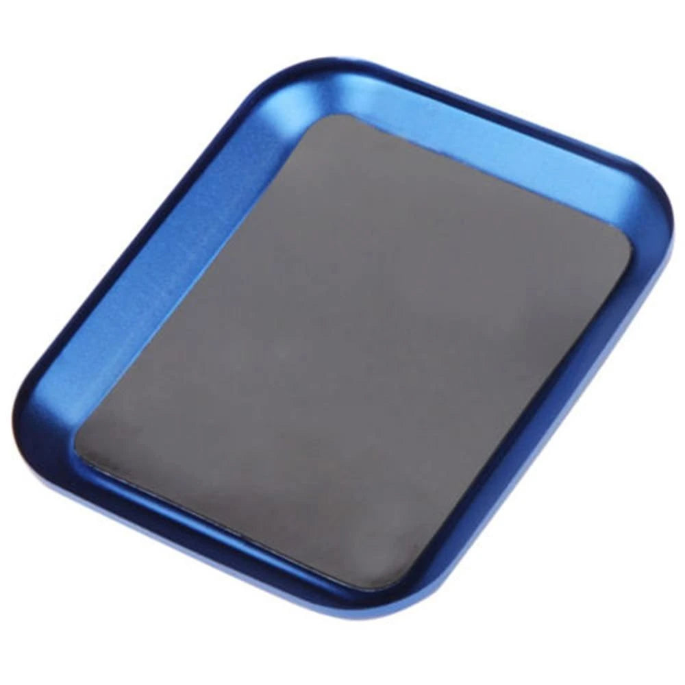 1/2Pcs YSIDO RC Crawler Car Airplane Boat Part Aluminium Alloy Magnetic Screw Tray Storage Plate Repair Tool for Axial SCX10 D90