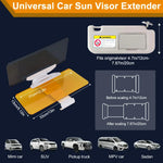 1pc Driving Goggles Cover,Car Day And Night Sun Visor, Folding Pull Up Model, Car Sunscreen Anti-UV Anti-glare Sun Visor