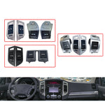 4pcs LHD for Mitsubishi Pajero Montero V87 V93 V95 V97 V98 2007 2008-2022 Car dashboard air conditioner air outlet AC vent
