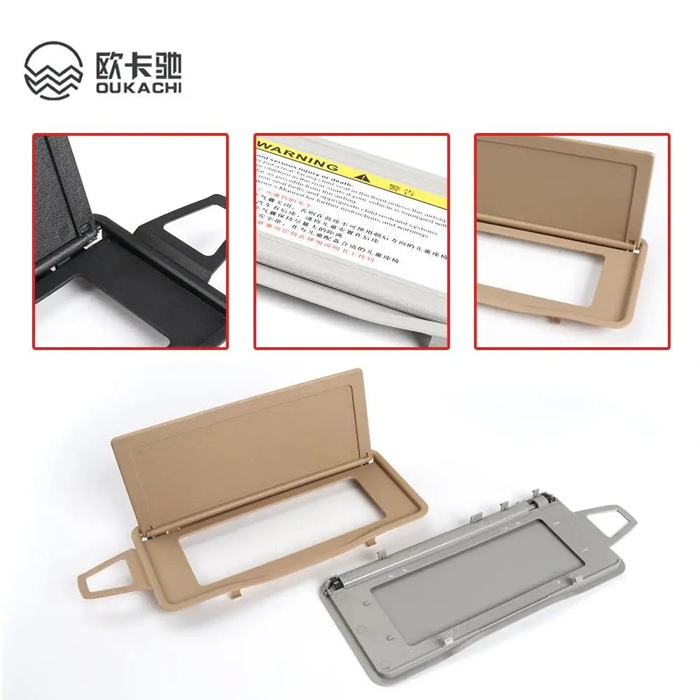 Car Accessories Replacement Auto Interior Car Sun Visor Shade Mirror Board Makeup Mirror Cover for Mercedes Benz S-Class W220