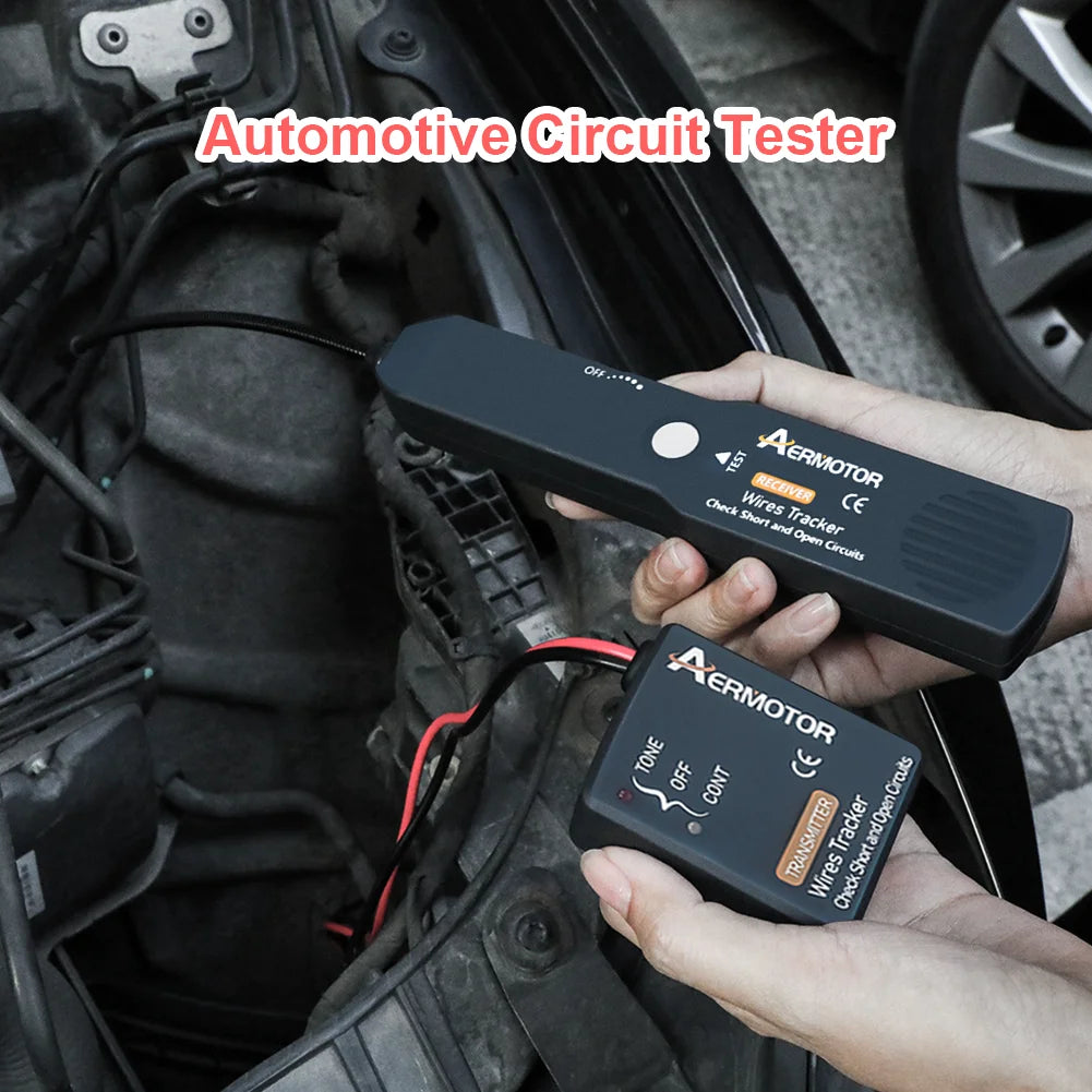 Professional Automotive Short & Open Finder Car Repair Tool Circuit Short Detector Tracer 6-42V DC Diagnose Tool Circuit Tester