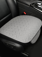 Car Seat Cushion, All Season Universal Linen Car Seat Cushion Cover, Anti Slip, Wear-R close-up view