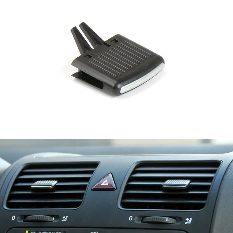 Car Front Air Conditioning A/C Air Vent Outlet Tab Air Conditioning Leaf Adjust Clip Repair Kit for VW Sagitar Car Styling