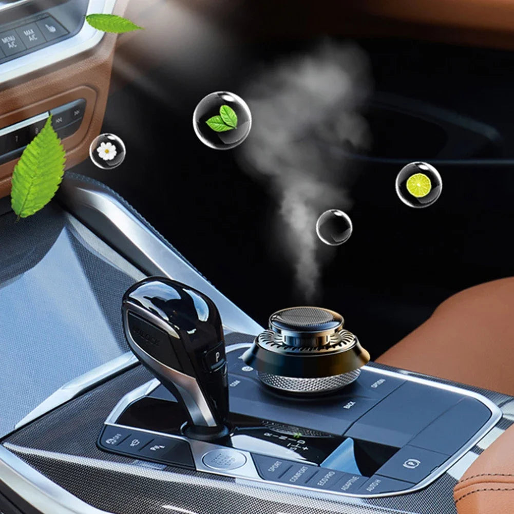 Solar Car Perfume Fragrance Long Lasting Rotating Car Aromatherapy Car Essential Oils alternate view