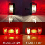 ATVOV 1 Set 12V 7 Pin Plug 5.5m Wiring Harness Tail Light Rear Stop Brake Signal Lamp Nu detail view