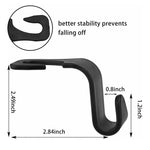 Universal Car Seat Headrest Hook Hooks Storage Hanger Car Back Seat Organizer Holde additional angle