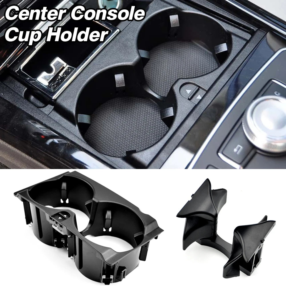 Console Cup Holder Car Interior Coasters Storage Cup Holder for Mercedes-Benz C-Class W204 07-14 E-Class W212 W207 09-14