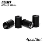 4Pcs American Flag Car Valve Stem Caps | Universal Tire Dust Caps for Cars, SUVs, T additional angle