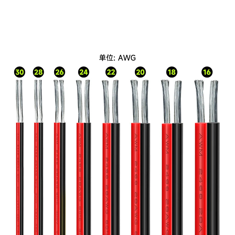 12V Red Black Hookup Wire 2 Pin Automotive Flat Cable LED Extension Wires For Doorbel lifestyle view