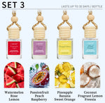 4 Pack Hanging Car Air Freshener & Diffuser | 120-Day Long-Lasting Fragrance Variety close-up view