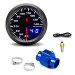 52mm Car Water Temperature Gauge | 7-Color Backlight with Sensor Kit close-up view
