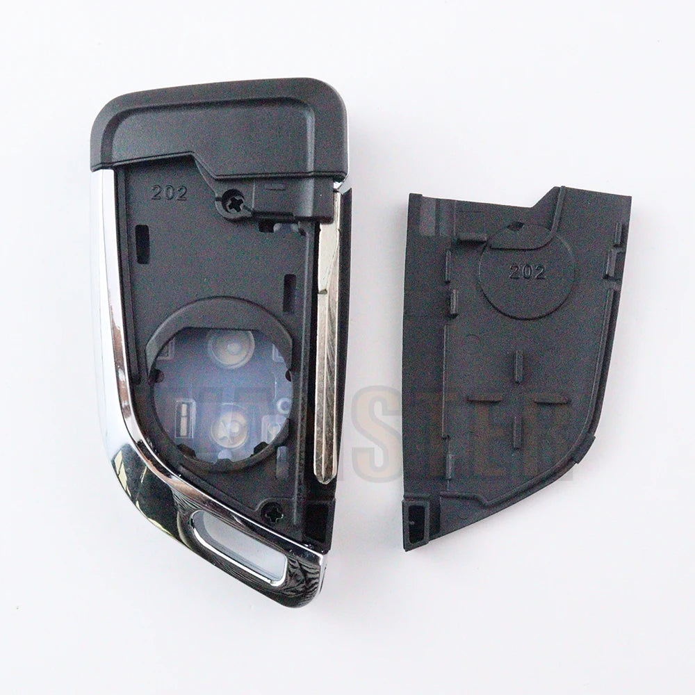 2 3 Bottons Car Key Fob Case Shell Housing for Volkswagen Vw Beetle/Caddy/Eos/Golf/Jetta detail view