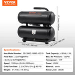 Air Compressor 750W-3000W Oil Free Quiet Portable Pump | Auto Repair & Tire Inflation alternate view