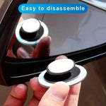 Universal Rimless Blind Spot Mirror 360 Adjustable Convex Rearview Wide Angle Mirror For Car Parking Reverse Safety Driving
