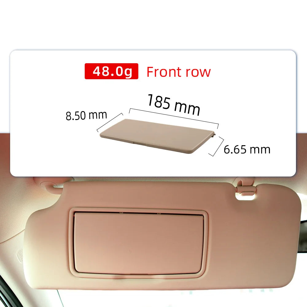 For Honda CR-V CRV 2007-2011 Auto Sun Visor Shade Mirror Cover Makeup Mirror Cover Car Interior Accessories Replacement