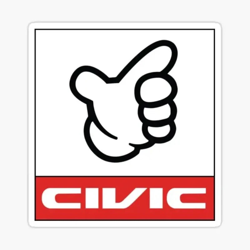 PVC No Good Classic Hand Creative Stickers for Car Motorcycle Truck Laptop Window Off-ro detail view
