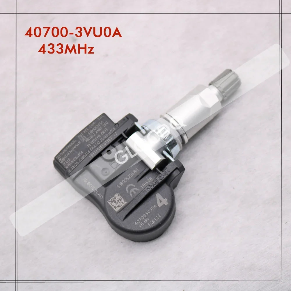 Nissan Qashqai TPMS Sensor 433MHz | 40700-3VU0A 40700-3VU0B 40700-5663R detail view