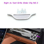 W223 Car Interior Left Right Middle Rear Pillar B AC Vent Grille Air Conditioning Outlet Grille Slider Clip For Benz S Class