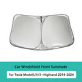 Upgraded Windshield Sunshade for Tesla Model Y Juniper Standard 2026 | Custom-Fit Fro alternate view