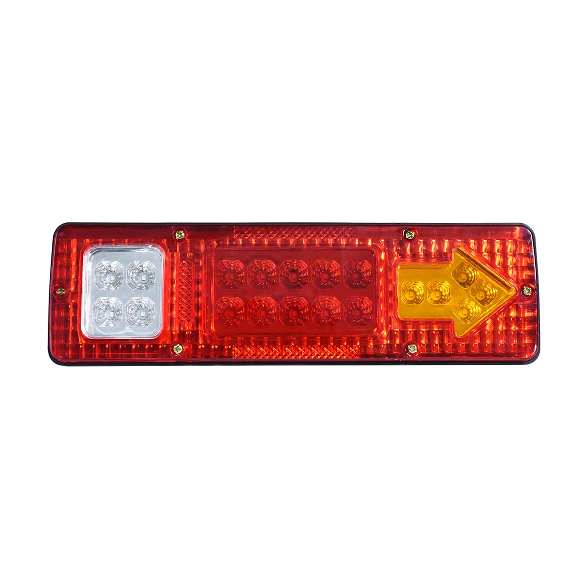All in One LED Tail Lamp with 19 Bulbs | 12V 24V Rear Light for Trucks Buses and RVs alternate view