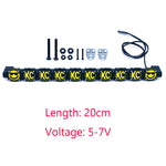 LED Simulation Roof Lights for 1/10 RC Crawler D90 additional angle