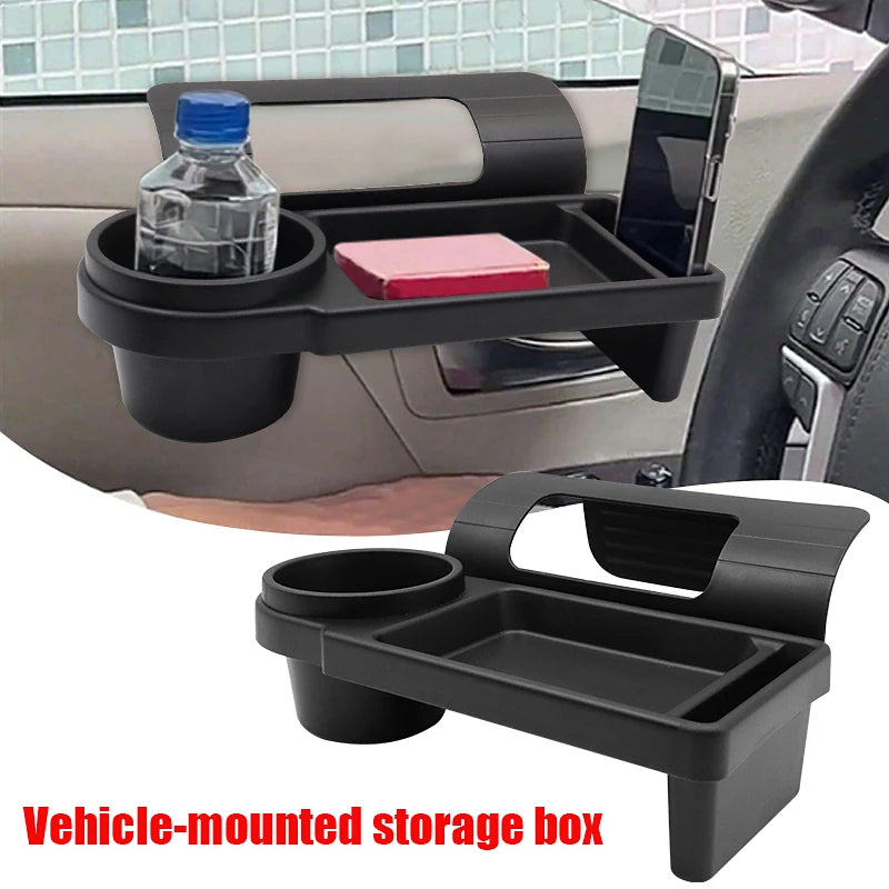 Car Organizer Box With Cup Holder and Phone Slot alternate view