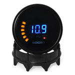 52mm Digital Turbo Boost Gauge | LED Turbo Pressure Gauge for 12V Gasoline Engines additional angle