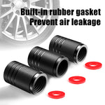 American Flag Tire Valve Caps | Aluminum Dustproof Stem Caps for Cars Trucks Motorcycles detail view