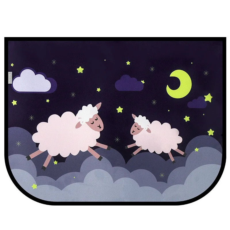 Universal Car Sun Shade Cover | UV Protect Side Window Sunshade for Kids lifestyle view