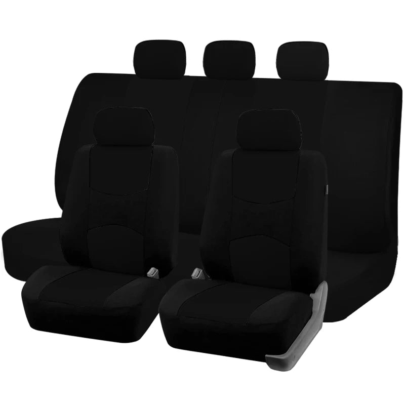 Polyester Car Seat Covers Universal Set lifestyle view