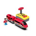 Magnetic Slot Diecast Car RC Electric Train Track Sets Fit for All Wood Railway Track lifestyle view
