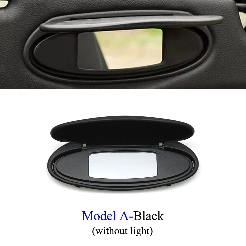 For Porsche Boxster Cayman 986 987 CARRELA TARGA GT2 GT3 996 997 Car Makeup Vanity Sun Visor Shade Mirror Cover Assembly