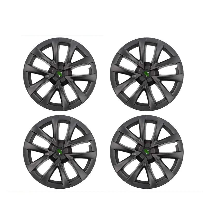 18-Inch Hub Caps Replacement Wheel Covers Set of 4 for Tesla Model 3 2017-2023 | ABS Pla detail view