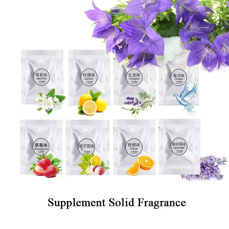 1/2/6pcs Solid Car Perfume Supplement Tablet Flavor Car Air Conditioner Vent Good Smell Scent Pads Car Refill