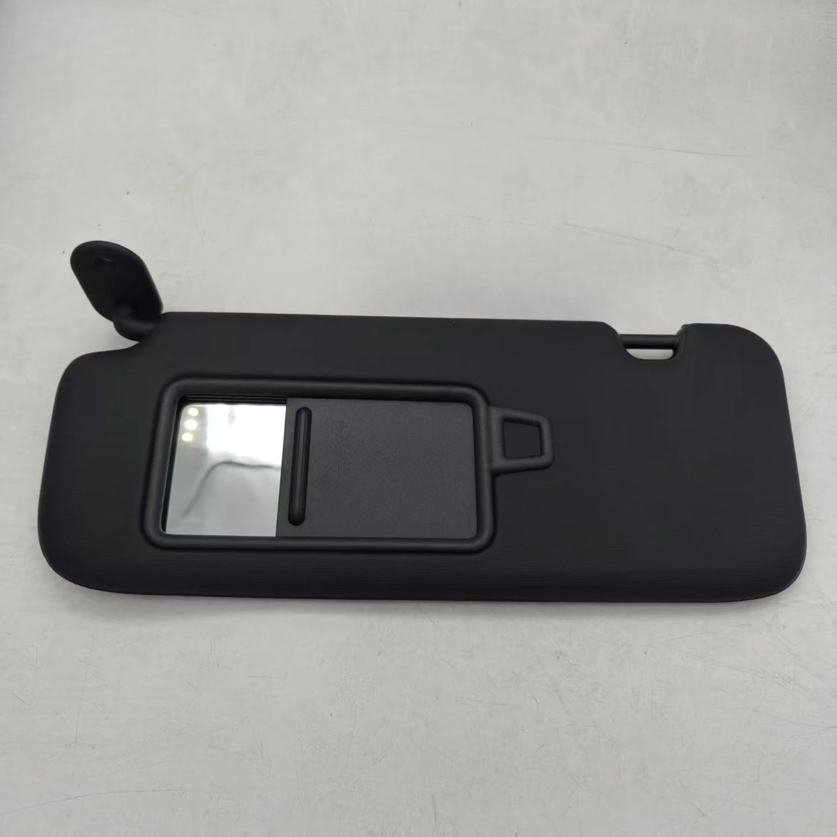 Black Car Sun Visor with Makeup Mirror Fit for Kia K3 Forte Cerato 2019-2021 Interior Sun Shade Guard OE:85210-Q81000WK 85220-Q8
