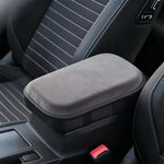 【M】Car Armrest Cushion Booster Pad Central Armrest Box Plush Pad Protection Cover Anti Scratch Universal Heightening Pad