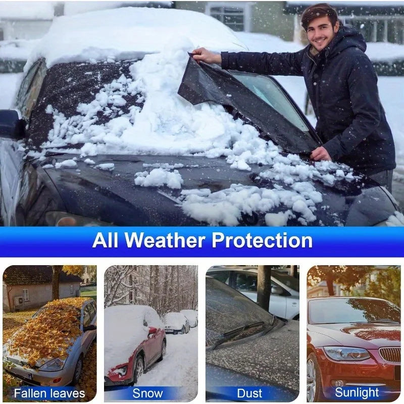 Magnetic Car Windshield Snow Cover | All-Season Anti-Freeze Protection for Cars, SUVs lifestyle view