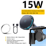 TEEQ Magnetic Wireless Car Phone Mount for Tesla Model Y Juniper 2025 Model 3 Highland 2 detail view