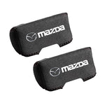 2Pcs Car Seat Belt Buckle Protector Cover for Mazda Models | Suede Accessories alternate view