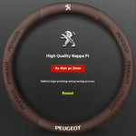 Car Steering Wheel Cover For Peugeot 106 107 108 206 207 208 301 307 308 406 407 408 lifestyle view