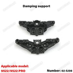 9522 PRO Remote Control Car Parts Swing Arm, Pull Rod, Steering Cup, Tire, Chassis, additional angle