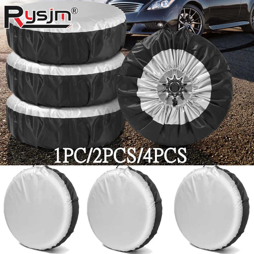 Spare Tire Storage Bag | Waterproof Tire Cover for SUV Car 13-19 19-23 Inch
