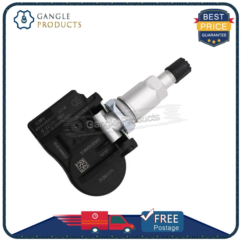 4PCS TPMS Sensor Set for Volvo S60 V60 XC60 S80 V70 XC70 2014-2018 | 433MHz Tire Pres lifestyle view