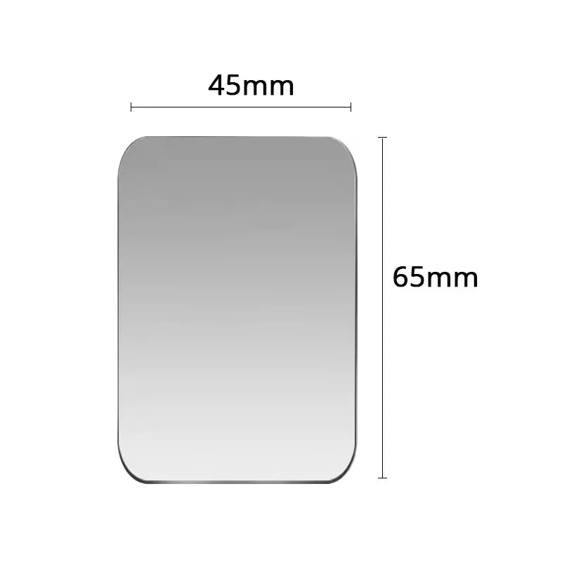Metal Plate Disk for Magnetic Car Phone Holder, Round Iron Sheet close-up view