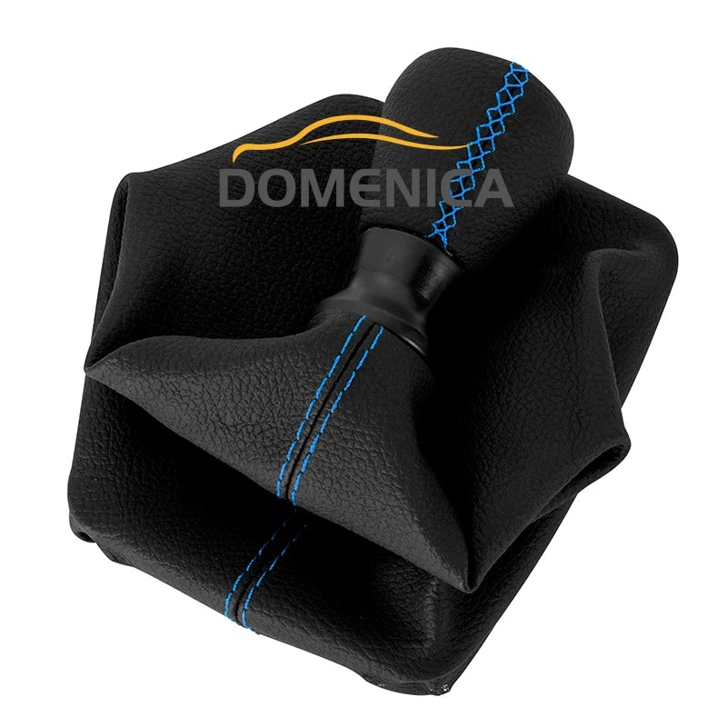Manual Transmission 5 Speed Leather Gear Shift Knob Gaiter Boot Cover Shifter Handle alternate view