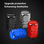 4Pcs Aluminum Alloy Tire Valve Caps for LYNK&CO 01 02 03 05 06 | Dust Proof Wheel Accessories